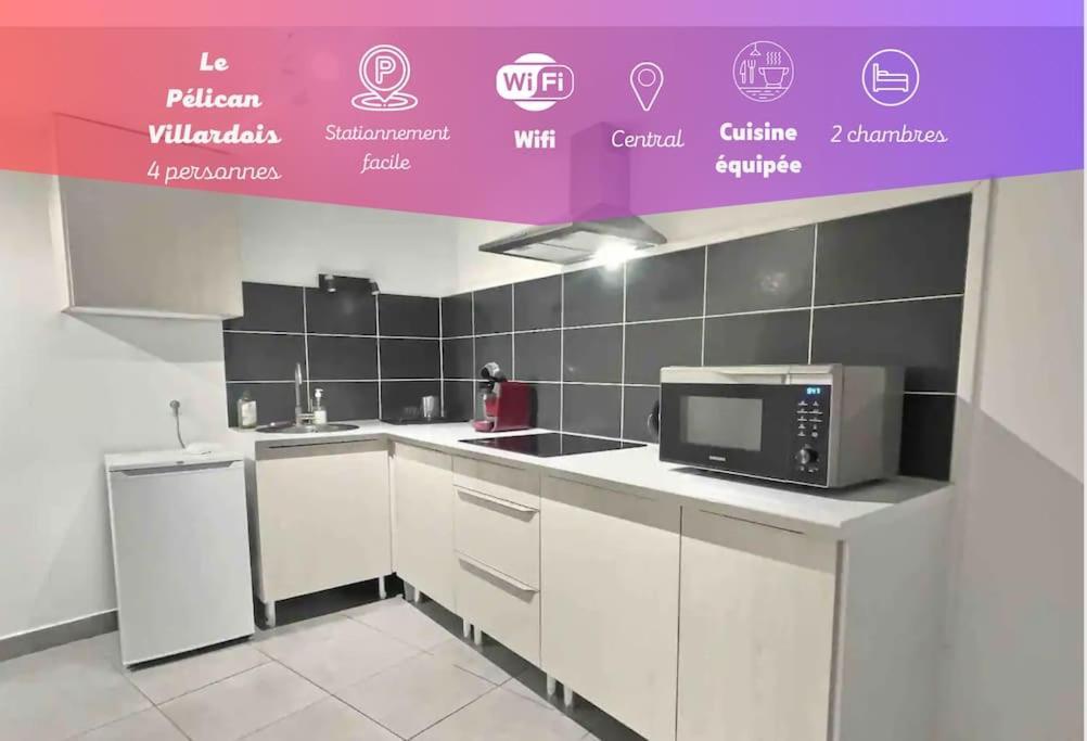 Le Pelican Villardois - 2 Chambres - Centre Villars-les-Dombes Εξωτερικό φωτογραφία